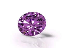 Preciosa Cubic Zirconia, The Alpha Round Brilliant, 3.5mm, Amethyst