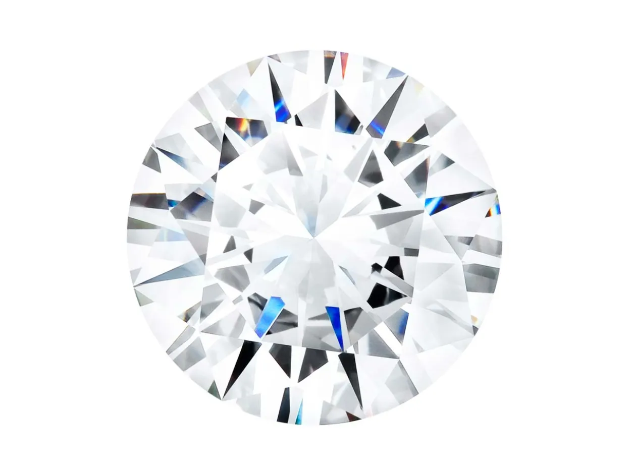 Preciosa Cubic Zirconia, The Alpha Round Brilliant, 5mm, White