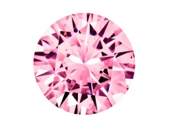 Preciosa Cubic Zirconia, The Alpha Round Brilliant, 5mm, Pink
