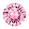 Preciosa Cubic Zirconia, The Alpha Round Brilliant, 3mm, Pink