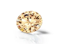 Preciosa Cubic Zirconia, The Alpha Round Brilliant, 5mm, Champagne