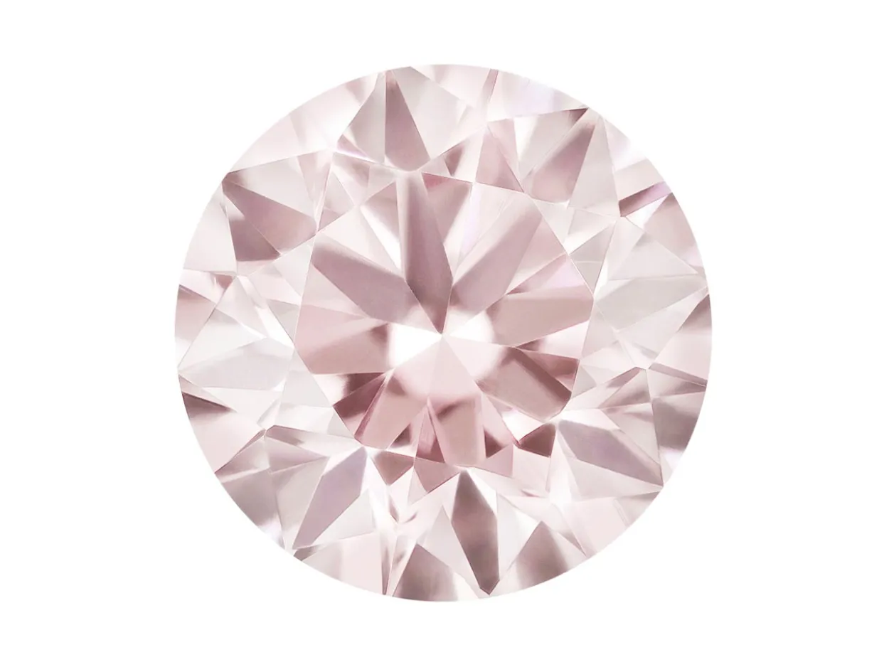 Preciosa Cubic Zirconia, The Alpha Round Brilliant, 3mm, Pale Rose