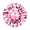 Preciosa Cubic Zirconia, The Alpha Round Brilliant, 2.5mm, Pink