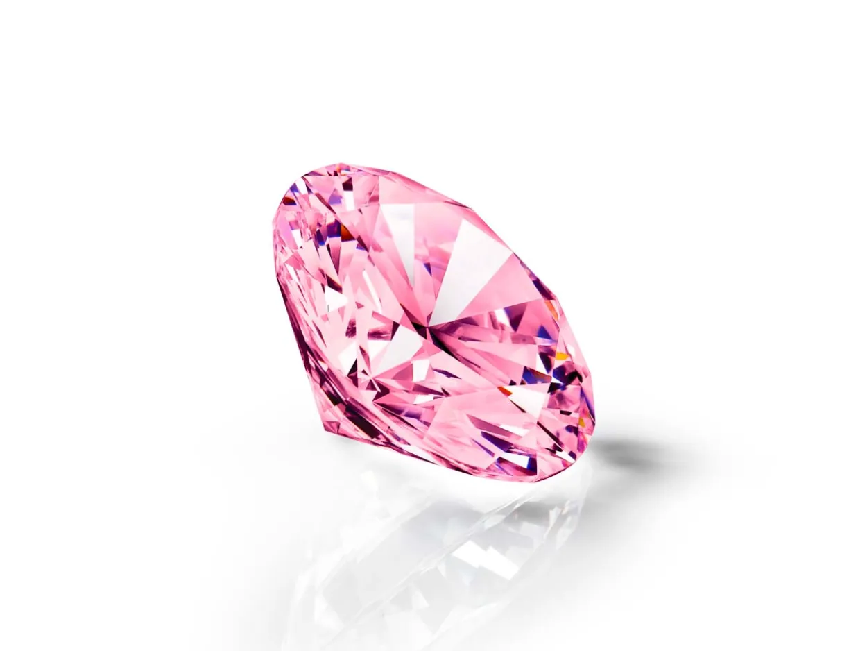 Preciosa Cubic Zirconia, The Alpha Round Brilliant, 2.5mm, Pink