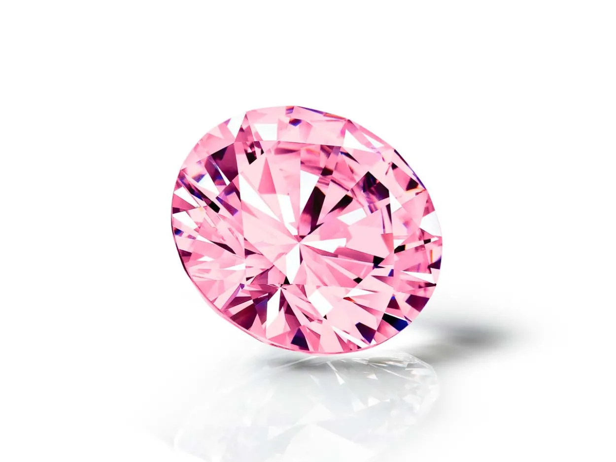 Preciosa Cubic Zirconia, The Alpha Round Brilliant, 2.5mm, Pink