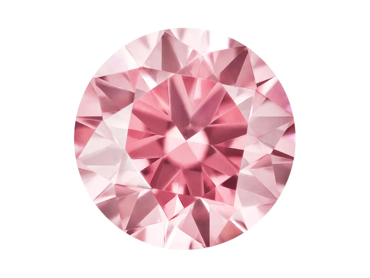 Preciosa Cubic Zirconia, The Alpha Round Brilliant, 2mm, Rose