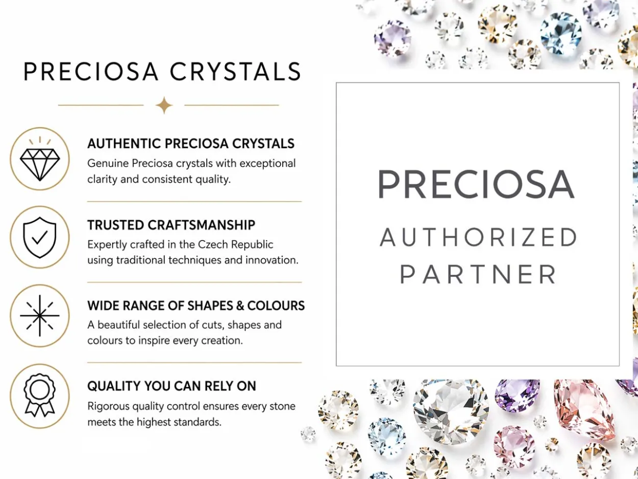 Preciosa Cubic Zirconia, The Alpha Round Brilliant, 5.5mm, White
