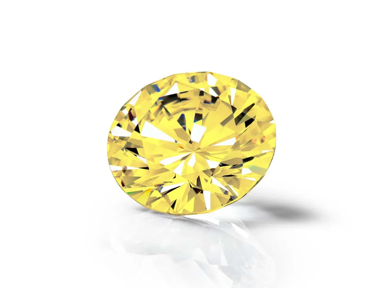 Preciosa Cubic Zirconia, The Alpha Round Brilliant, 1mm, Gold