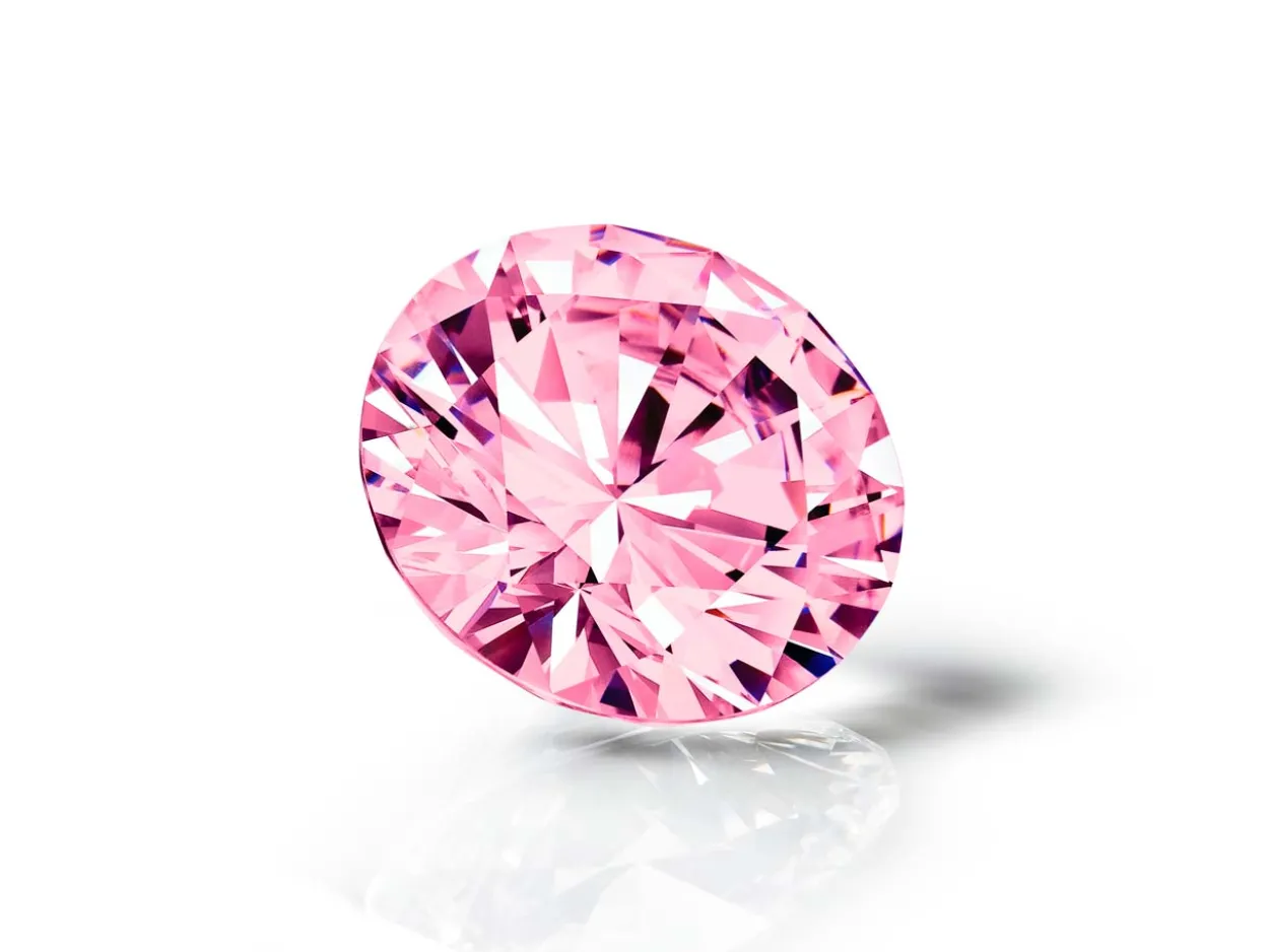 Preciosa Cubic Zirconia, The Alpha Round Brilliant, 3.5mm, Pink