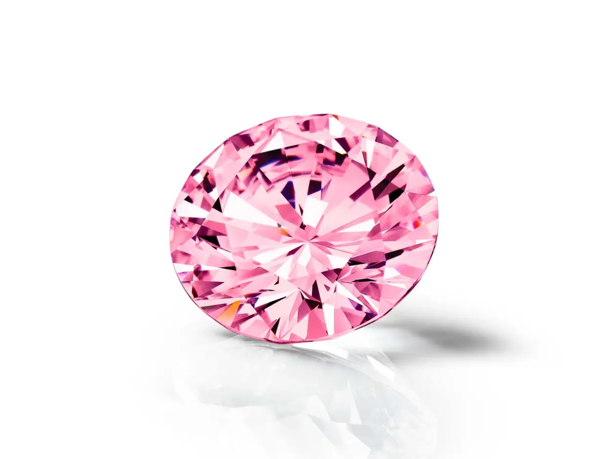 Preciosa Cubic Zirconia, The Alpha Round Brilliant, 3.5mm, Pink