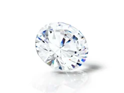 Preciosa Cubic Zirconia, The Alpha Round Brilliant, 6.5mm, White