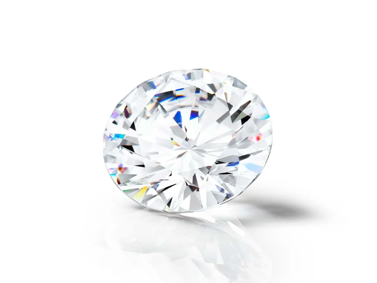 Preciosa Cubic Zirconia, The Alpha Round Brilliant, 6.5mm, White