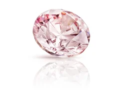 Preciosa Cubic Zirconia, The Alpha Round Brilliant, 1mm, Pale Rose
