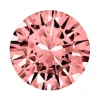 Preciosa Cubic Zirconia, The Alpha Round Brilliant, 1.5mm, Rhodolite