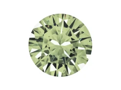 Preciosa Cubic Zirconia, The Alpha Round Brilliant, 1mm, Peridot
