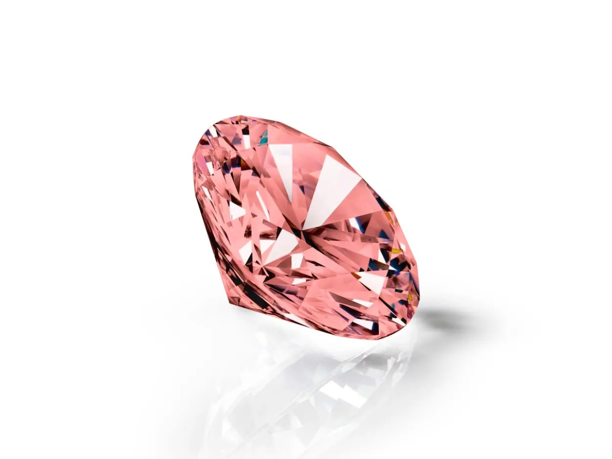 Preciosa Cubic Zirconia, The Alpha Round Brilliant, 5mm, Rhodolite