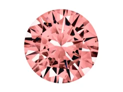Preciosa Cubic Zirconia, The Alpha Round Brilliant, 2.5mm, Rhodolite