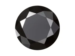 Preciosa Genuine Spinel, The Alpha Round Brilliant, 2.25mm, Black