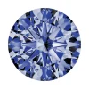 Preciosa Nanogems, The Alpha Round Brilliant, 3mm, Tanzanite