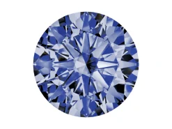 Preciosa Nanogems, The Alpha Round Brilliant, 2mm, Tanzanite