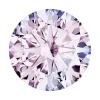 Preciosa Nanogems, The Alpha Round Brilliant, 2mm, Morganite