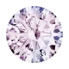 Preciosa Nanogems, The Alpha Round Brilliant, 1mm, Morganite