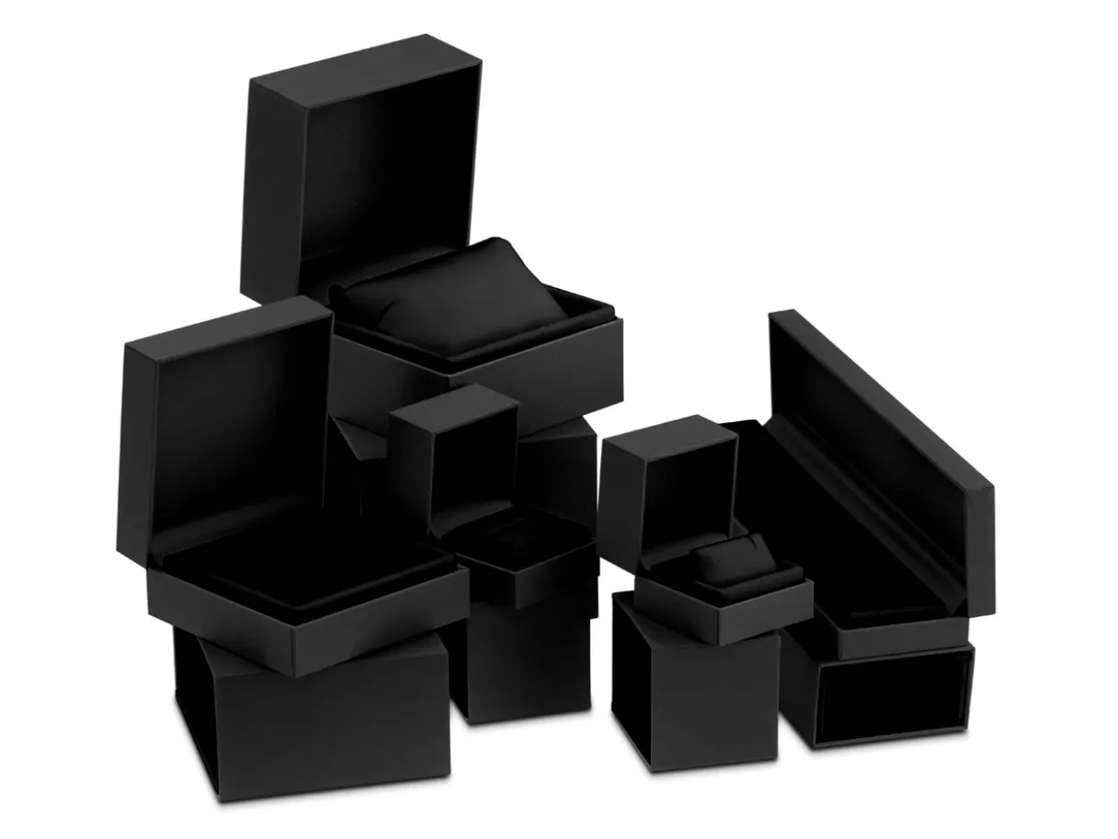 Premium Black Soft Touch Bangle Box