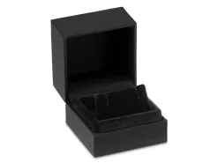 Premium Black Soft Touch Earring Box
