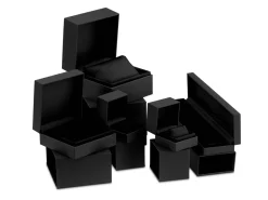 Premium Black Soft Touch Pendant Box