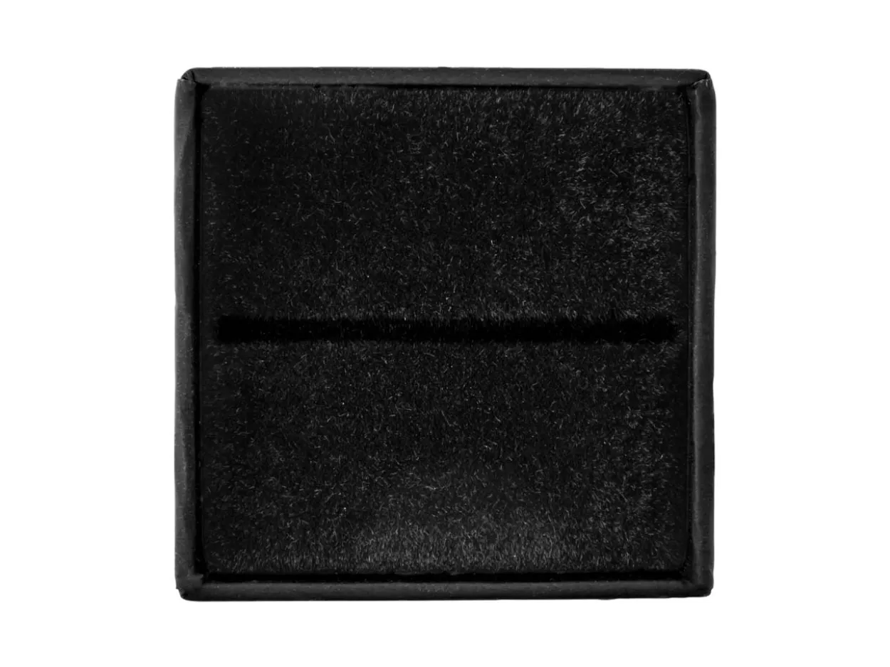 Premium Black Soft Touch Ring Box