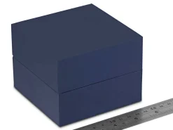 Premium Blue Soft Touch Bangle Box