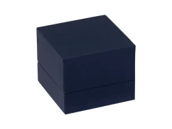 Premium Blue Soft Touch Earring Box