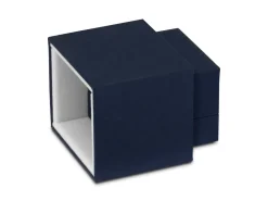 Premium Blue Soft Touch Earring Box