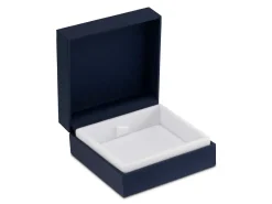 Premium Blue Soft Touch Pendant Box