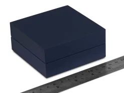 Premium Blue Soft Touch Pendant Box