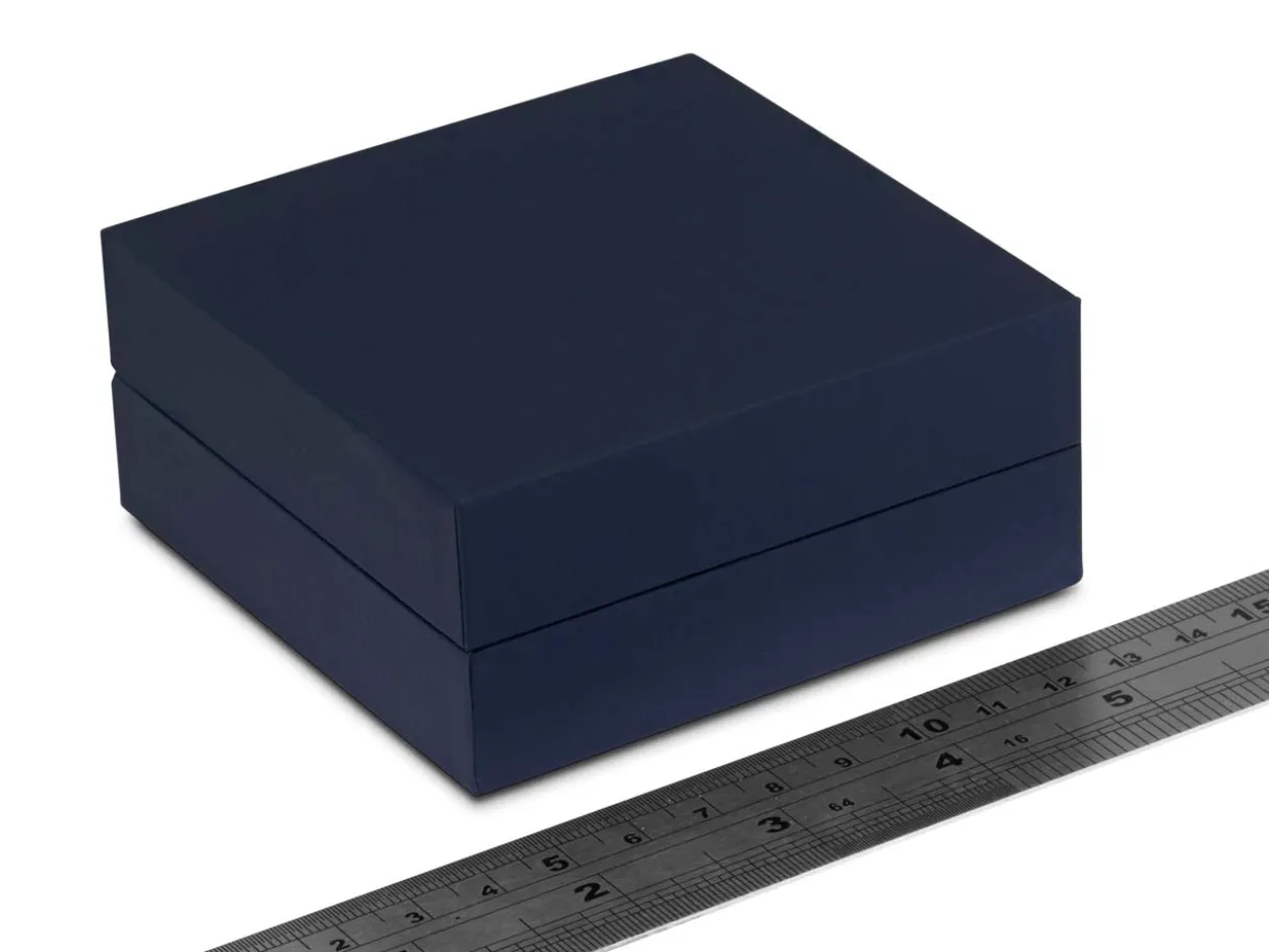 Premium Blue Soft Touch Pendant Box