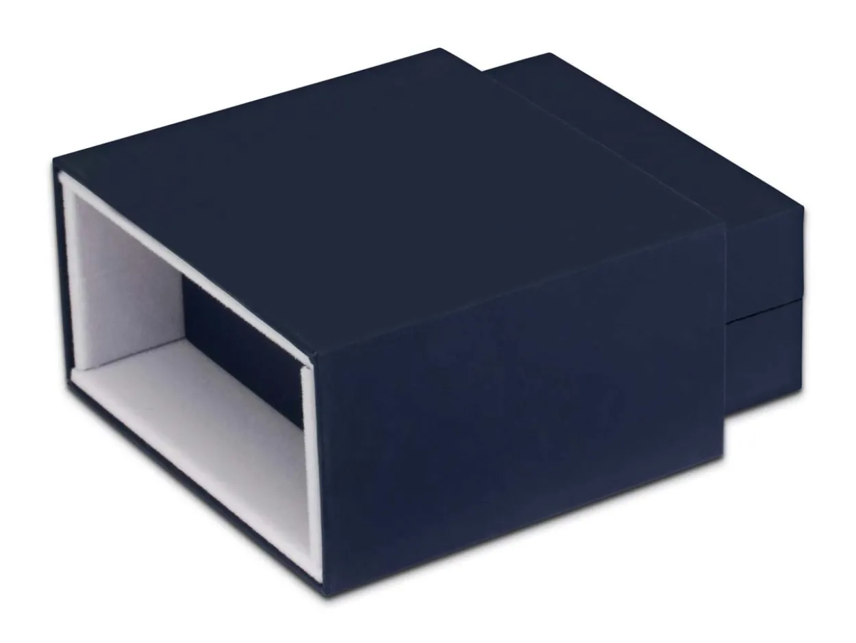 Premium Blue Soft Touch Pendant Box