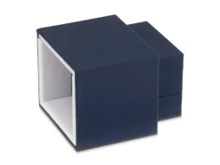 Premium Blue Soft Touch Ring Box