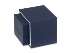 Premium Blue Soft Touch Ring Box