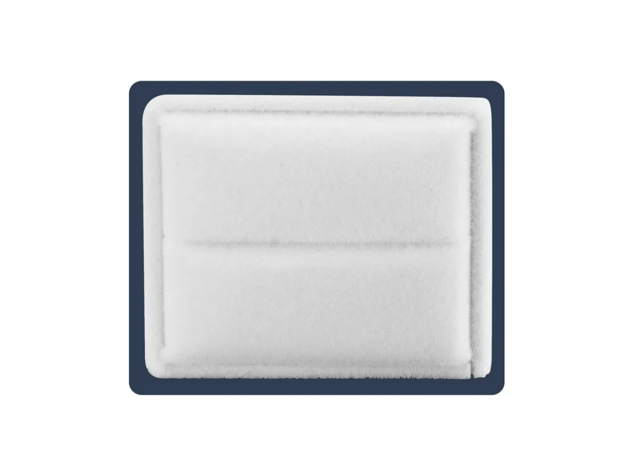 Premium Blue Soft Touch Ring Box