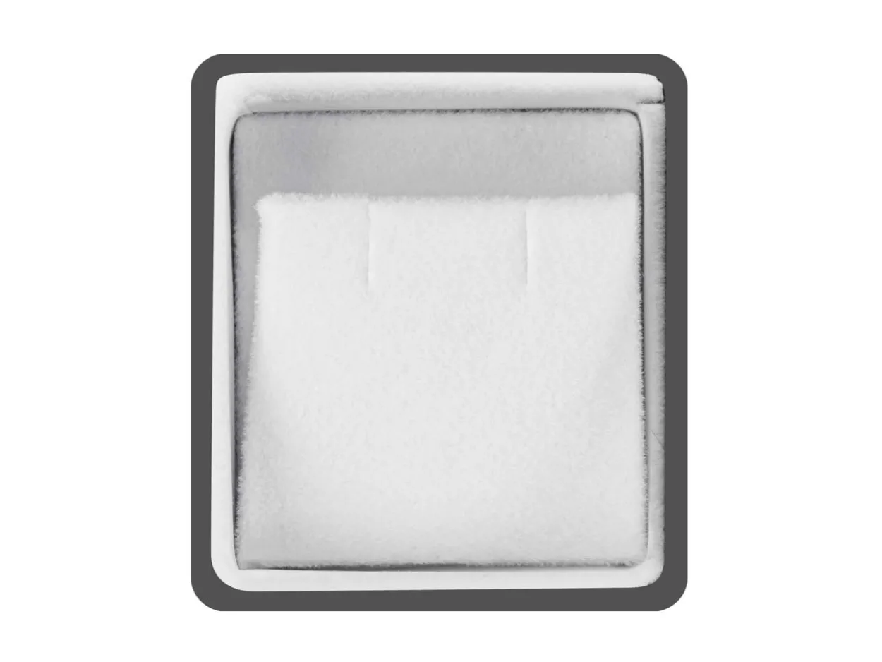 Premium Grey Soft Touch Earring Box