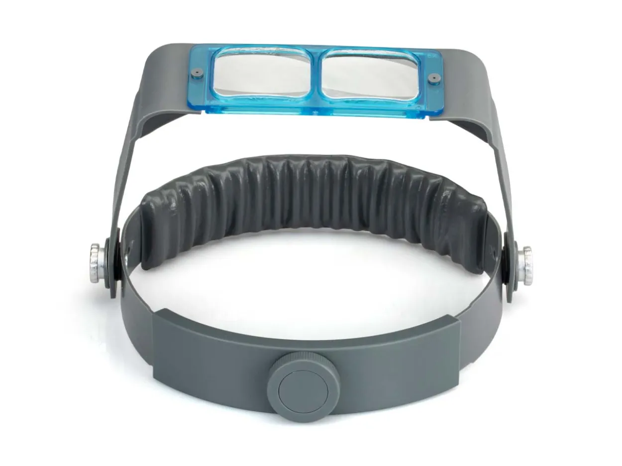 Professional Headband Magnifier With 4 Interchangeable Lenses, X1.5, X2.0, X2.5, X3.5
