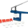 Professional Watch Glass Fitting Press With 14 Precision Delrin Dies