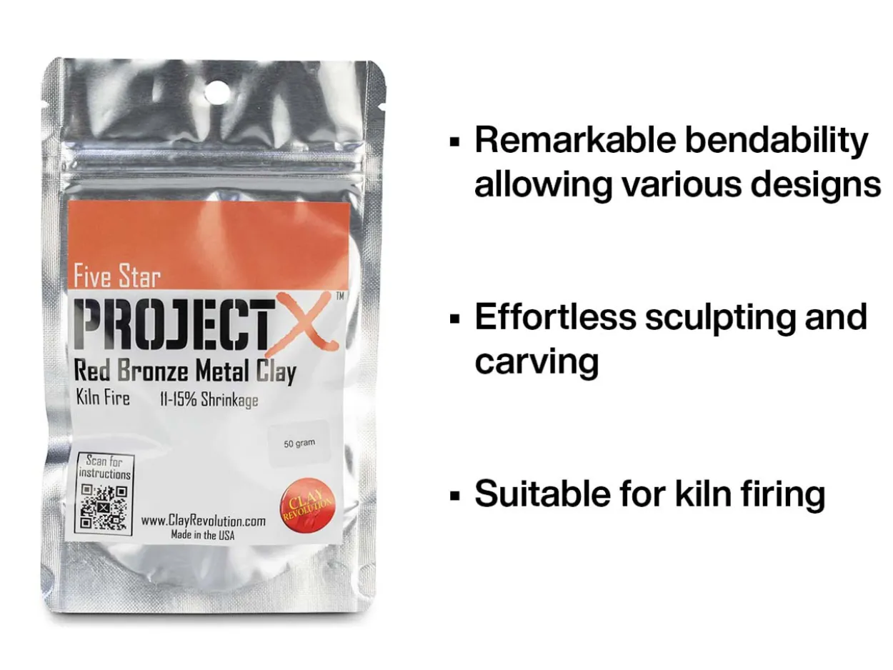 Project X Red Bronze Clay 50g