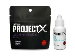 Project X .960 Sterling Silver Clay 30g And Rehydration Fluid 30ml Bundle