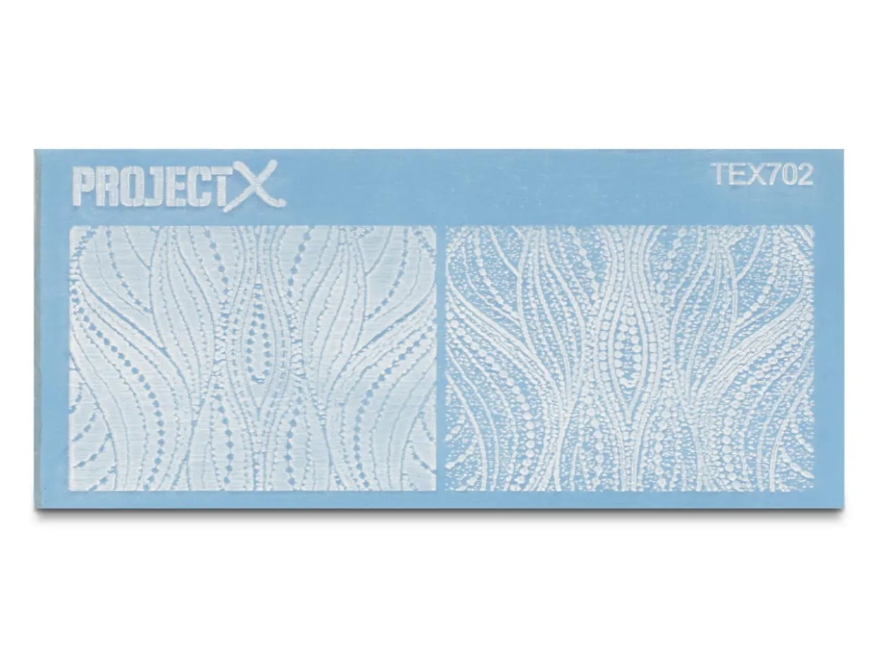 Project X Texture Mat, Geometrical Floral, Dual Texture