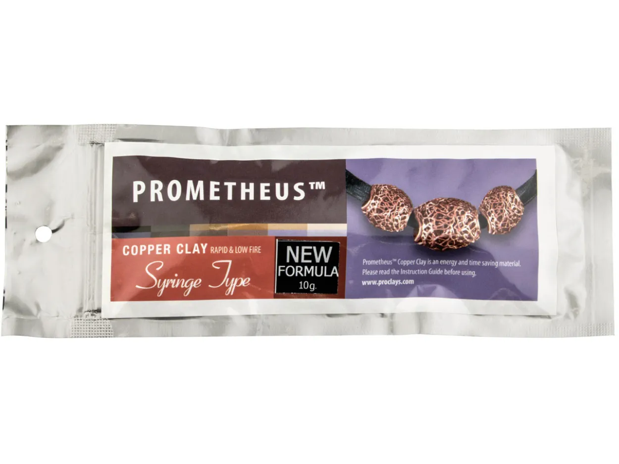 Prometheus Copper Clay Syringe 10g With 3 Tips