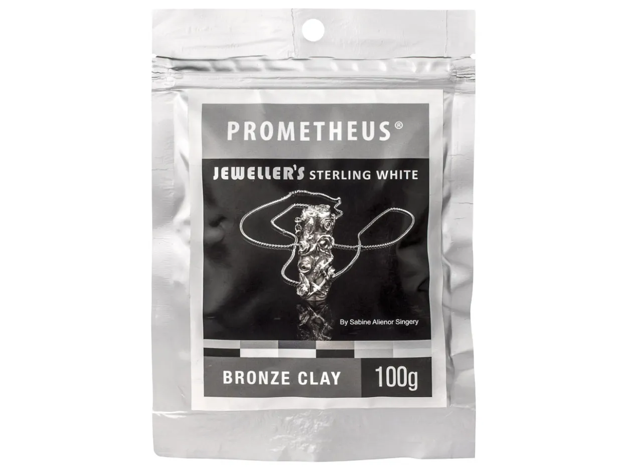 Prometheus Jewellers Sterling White Bronze Clay 100g