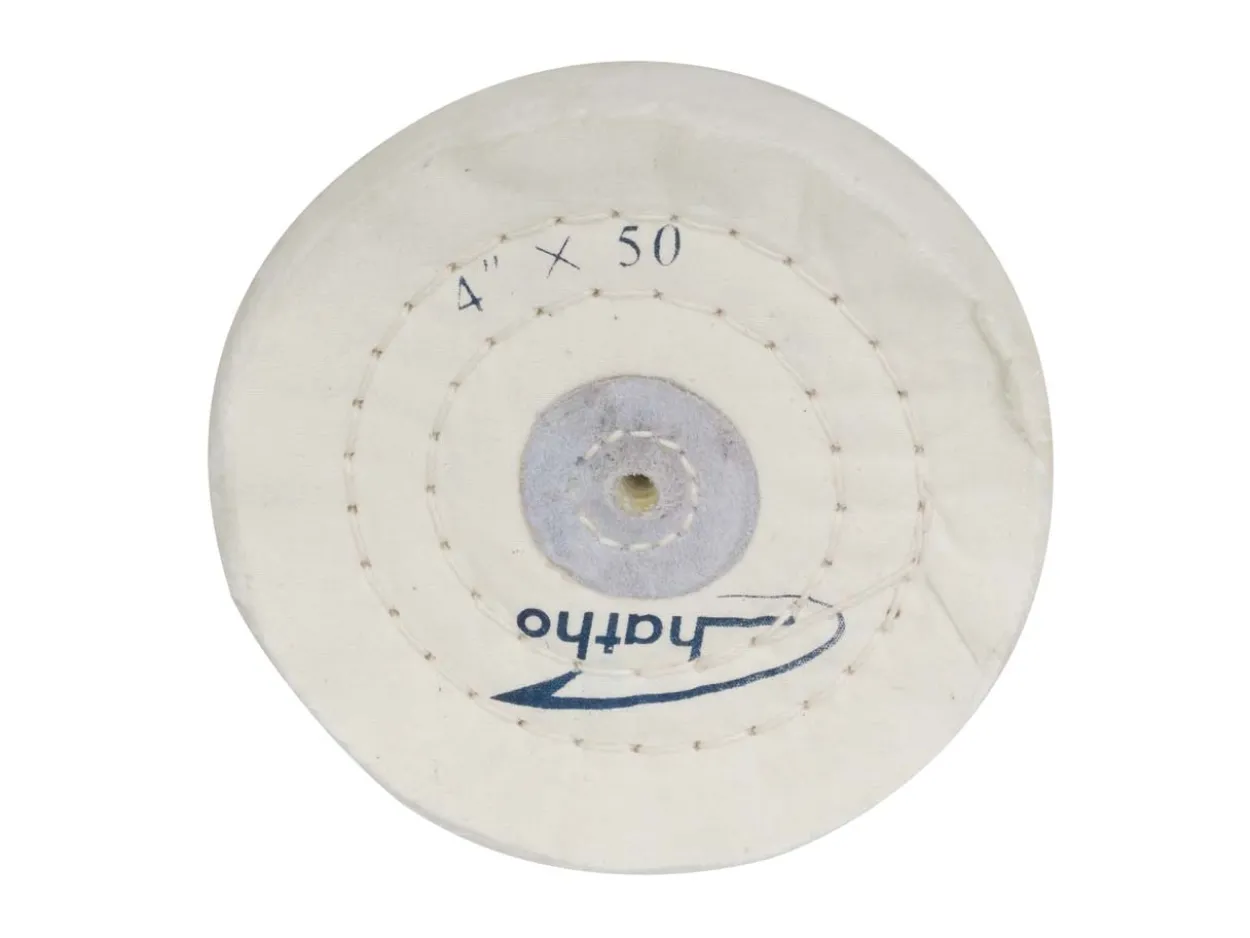 Proxxon Bleached Muslin Polishing Wheel Soft, 100mm X 15mm
