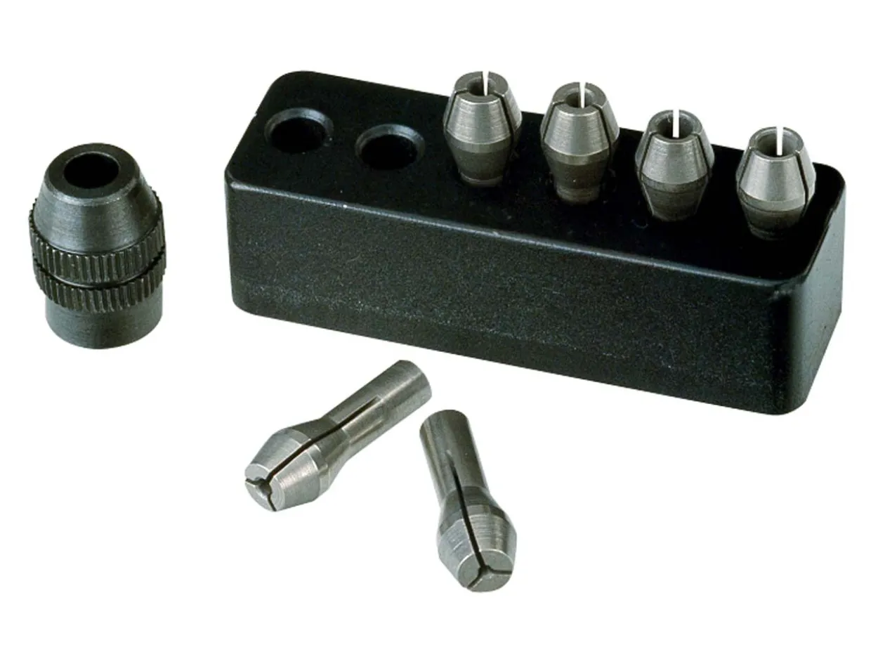 Proxxon Micromot Steel Collet Set, 6 Pieces